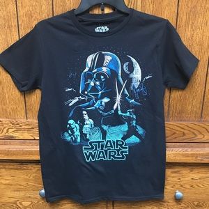 Star Wars Darth Vader with Storm Troopers Tshirt
